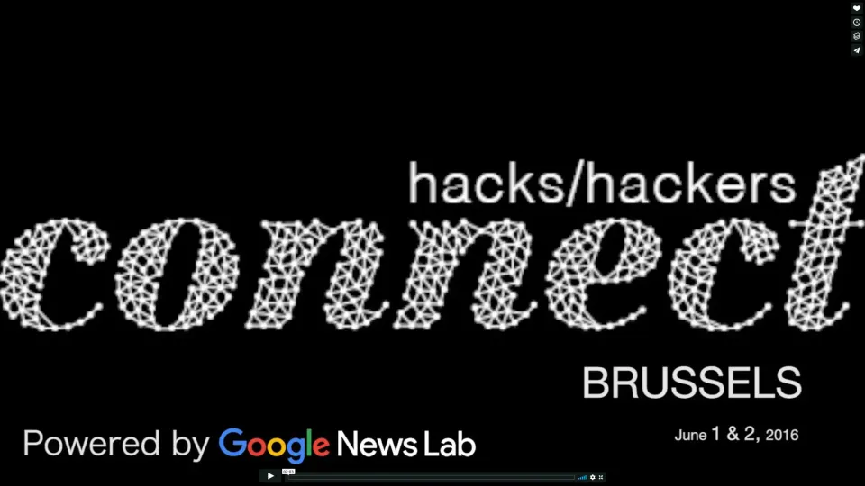 Hacks/Hackers Connect Brussels 2016