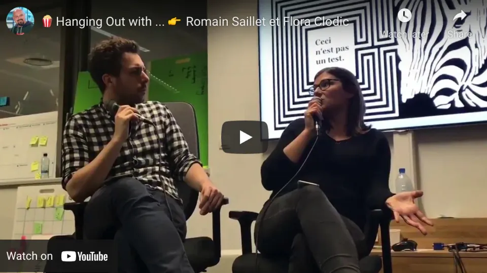 Rencontre avec Romain Saillet et Flora Clodic