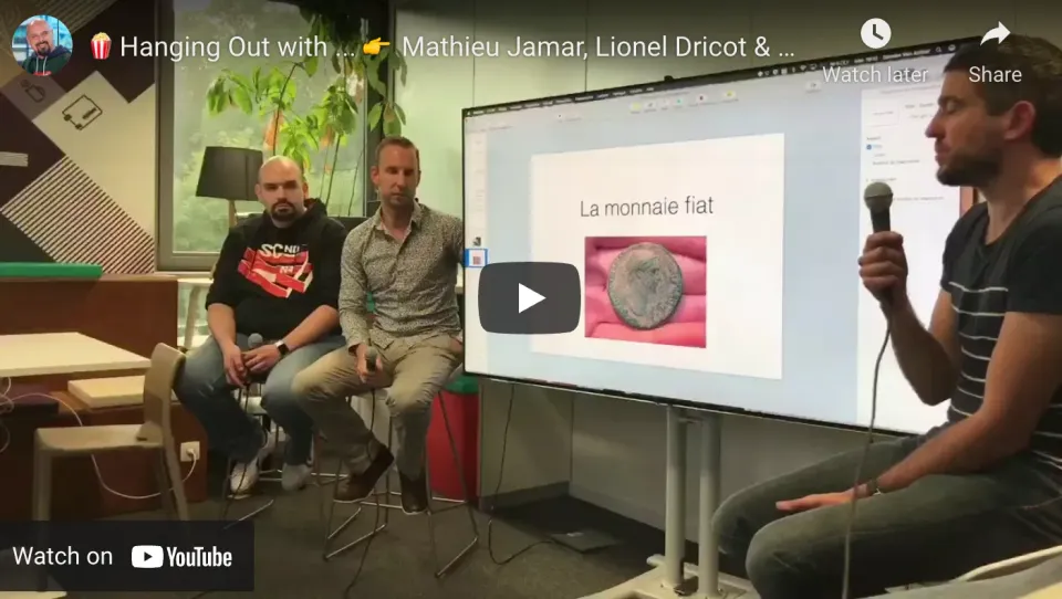 Rencontre avec Mathieu Jamar, Lionel Dricot & Sébastien Arbogast