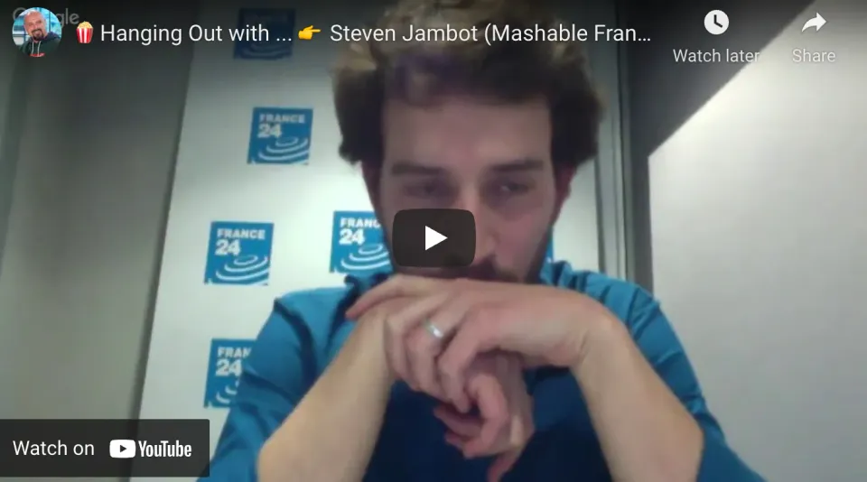 Rencontre avec Steven Jambot (Mashable France)