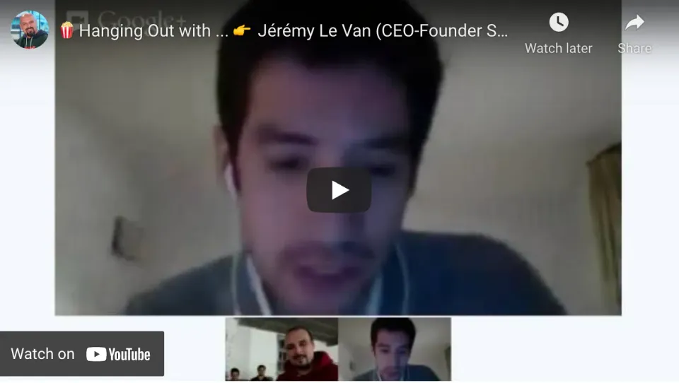 Rencontre avec Jérémy Le Van (CEO-Founder Sunrise.im, ex-Foursquare)